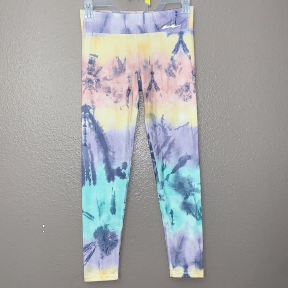 Eddie Bauer girls tie dye leggings size Medium(10-12)
